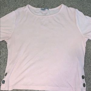 Charlotte Russe Pink Baby T Shirt
